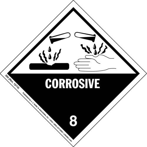 8. Corrosives